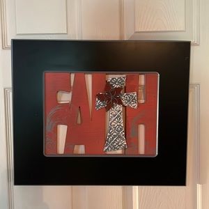 Faith wall hanger